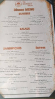The Sunset Grille menu