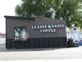 Classy N' Sassy Coffee outside