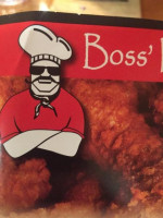 Boss' Pizza Chicken menu