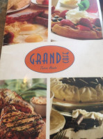 Grand Cafe menu
