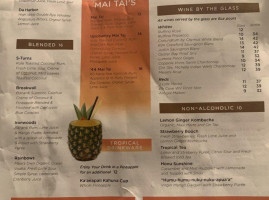 Pau Huaka'i menu