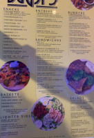 Bugsy's menu