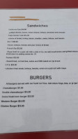 Bugsy's menu