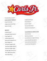 Carl's Jr. menu