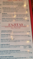 Jose Tejas Restaurant menu