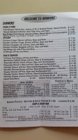 Ammons' Drive Inn Dairy menu