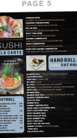 Hanako Sushi And Thai Cuisine menu