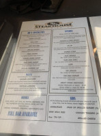 Rb's Steakhouse menu