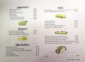 Salamis menu