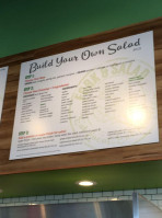 Fork Salad menu