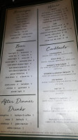 Mangia Restaurant And Bar menu