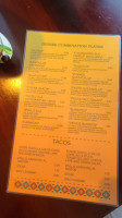 La Pasadita Mexican menu