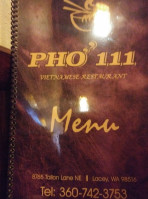 Pho 111 Vietnamese food