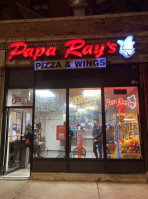 Papa Rays Pizza Wings food