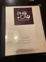 Pho Cao food