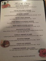 Grand Tavern menu