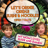 Orenji Sushi Noodles food