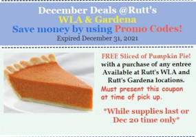 Rutts Hawaiian Cafe And Catering food