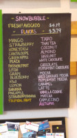 Tapioca Express menu
