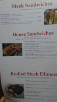 Wilmington House menu