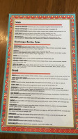 Luna Y Sol Mexican menu