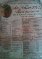 Mayflower Seafood Restaurant of Wilson., No.17. menu