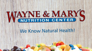 Wayne Mary's Nutrition Center food