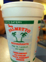 Twin Palmetto Fine Food menu