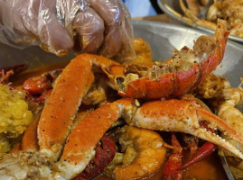 Red Crab Juicy Seafood inside