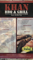 Khan Bbq And Grill menu