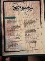 The Florida Boy And Grill menu