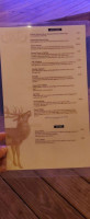 The Red Stag Tavern menu