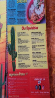 Los Nopales Méxican Grill menu