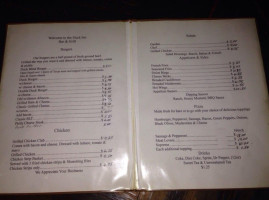 The Duck Inn menu