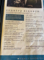 Lisa's Country Kitchen menu