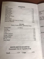 Lawrenceville Drive-inn menu