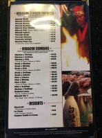 O'hana Japanese Steak House menu