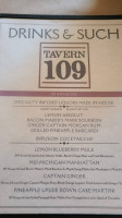 Tavern 109 food