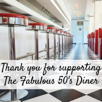 The Fabulous 50's Diner food