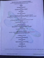 Downeast Dragonfly Grill menu