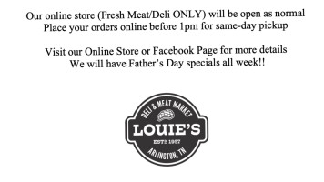Louie's Deli And Meat Market food