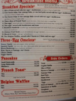 Dutch Treat Restaurant menu