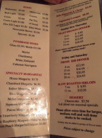 Quincys Steak Spirits Leadville menu