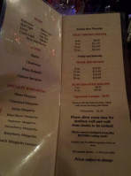 Quincys Steak Spirits Leadville menu