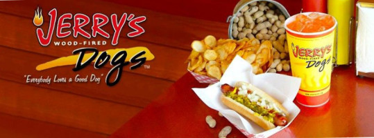 Jerry's Wood Fired Dogs food