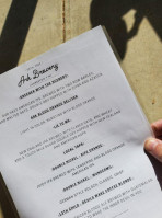 Ark Brewery menu