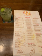 Ru Ru's Tacos Tequila menu