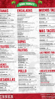 Senor Tequila's Of Fairfax menu