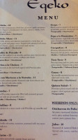 El Indio Botanas Y Cerveza menu