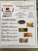 Taqueria Leon food